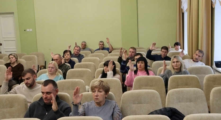 Засідання депутатів Кегичівської СР