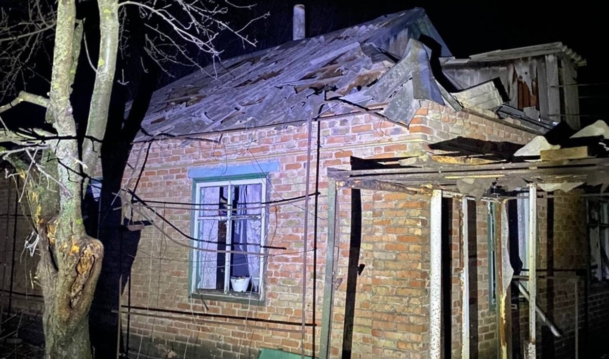 Пошкоджений будинок 