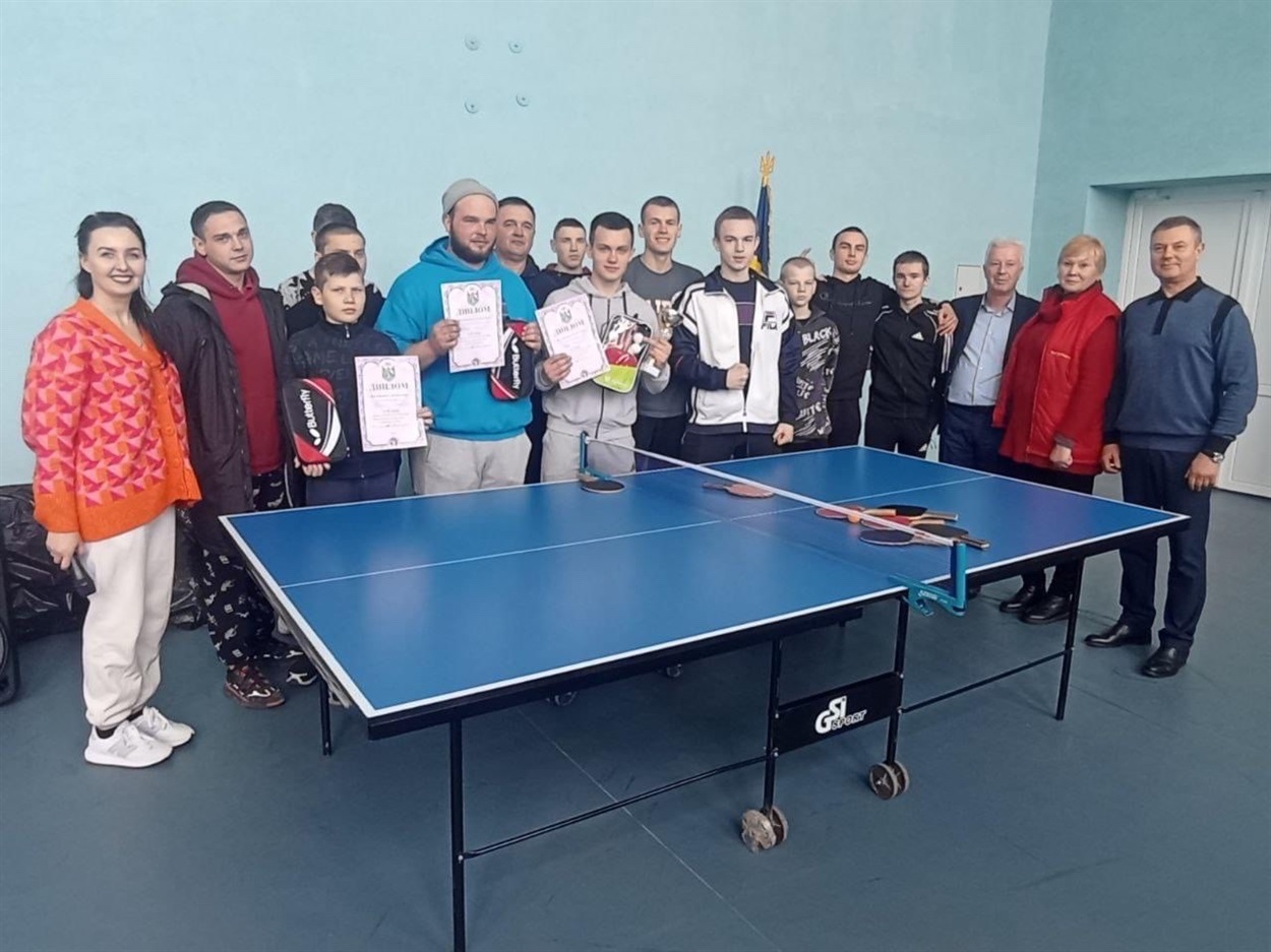 Весняний Кубок Наталинської громади з настільного тенісу «Крок до перемоги»