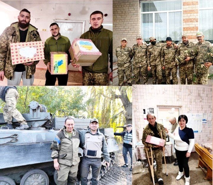 Допомога військовим.