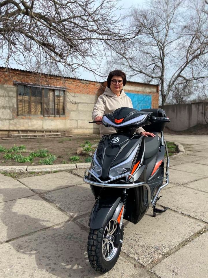 Електроскутер для соцпрацівника громади