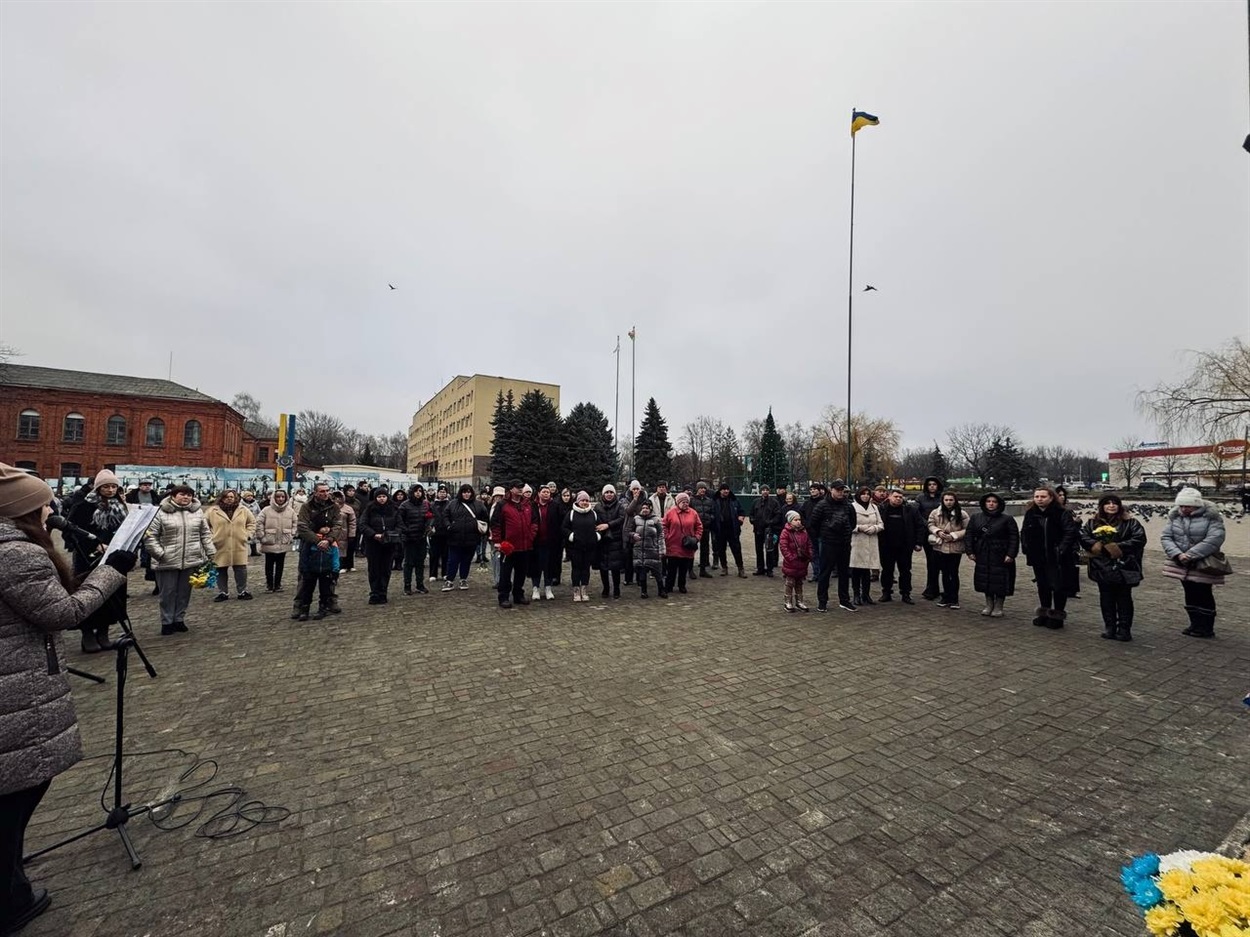 Відкриття стел на Алеї Пам'яті