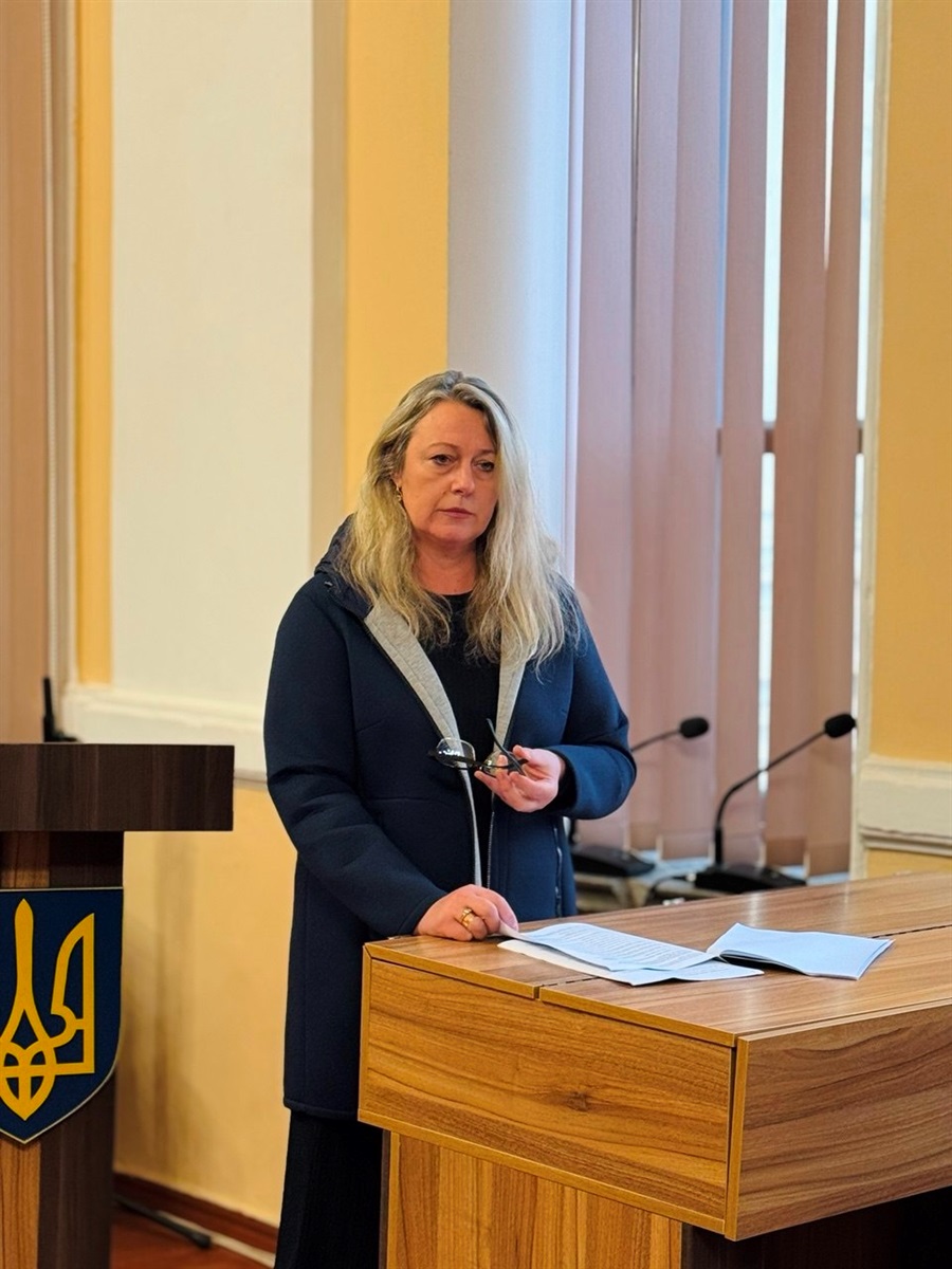Заступниця директора КП «Водоканал» Наталія Дженгура