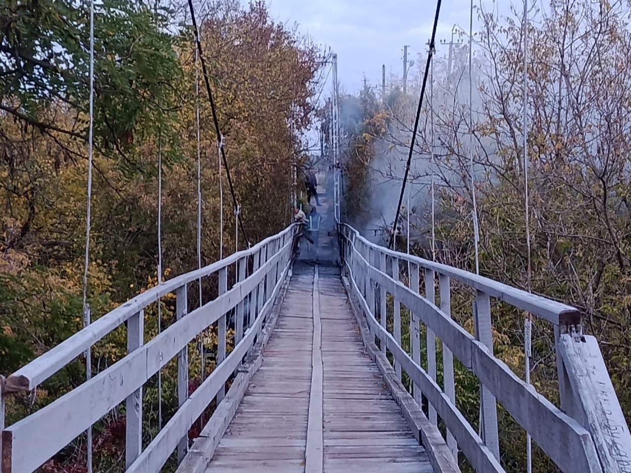 Пожежа на мосту