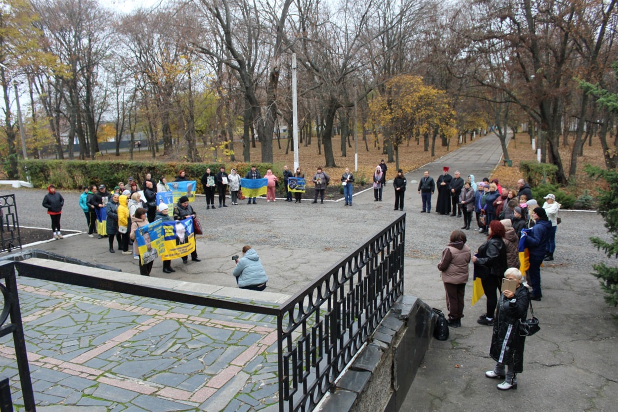 Акція в Сахновщині
