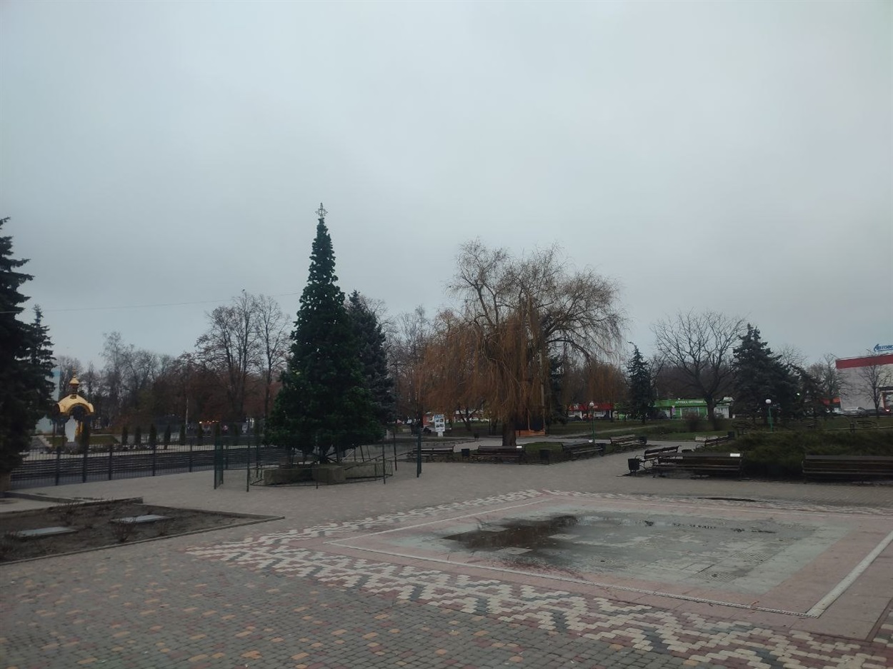 Ялинка в Берестині 29 листопада 2025